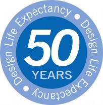 50 Years Design Life Expectancy