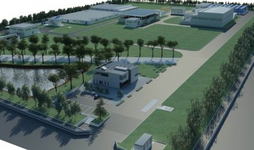 3d drawing of standiana plant italy