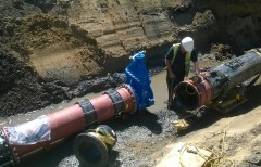 Installation of AquaGrip Flange