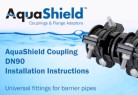 AquaShield Couplings Installation Instructions DN90