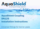 AquaShield Coupling Installation Instructions DN125